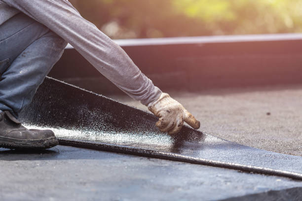 Professional Exterior Waterproofing technician working in Garfield, NJ